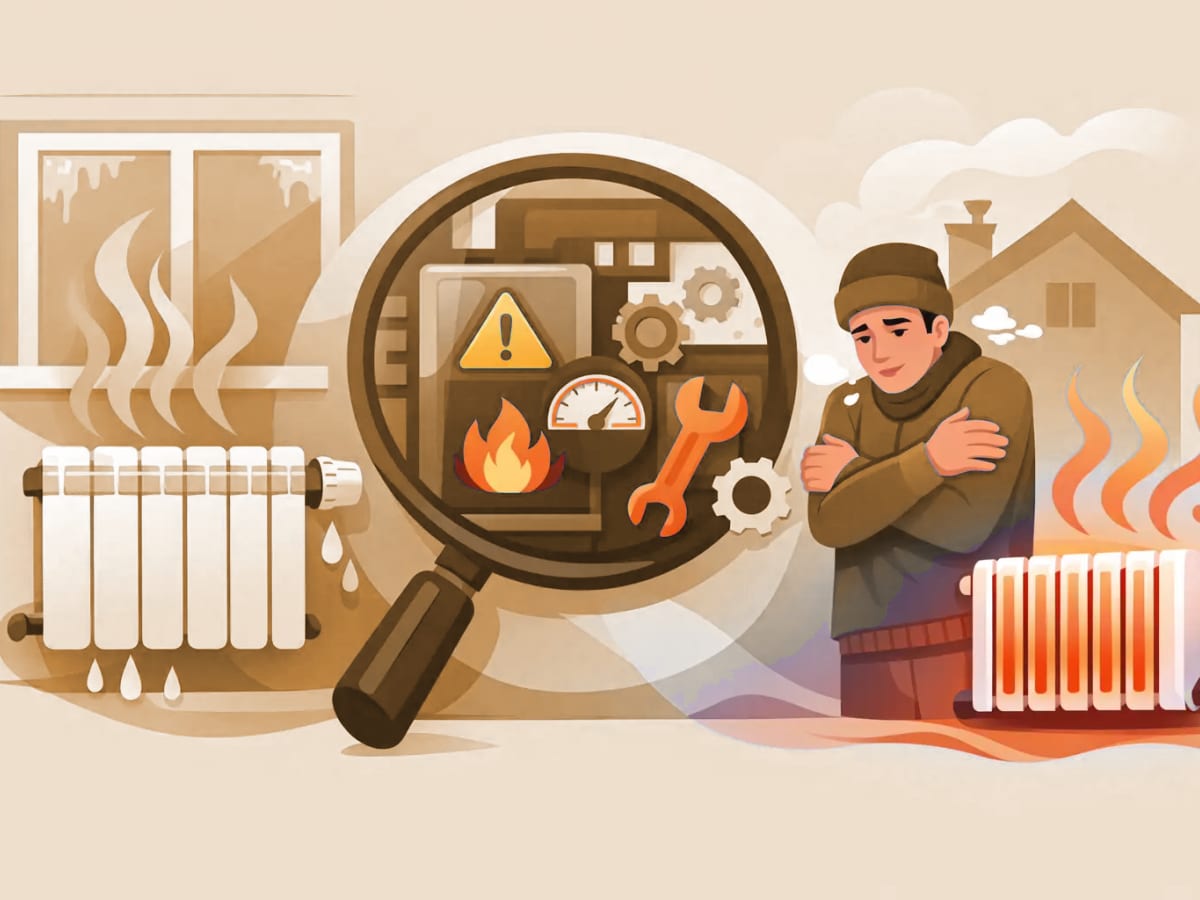 Termovízia podlahového kúrenia